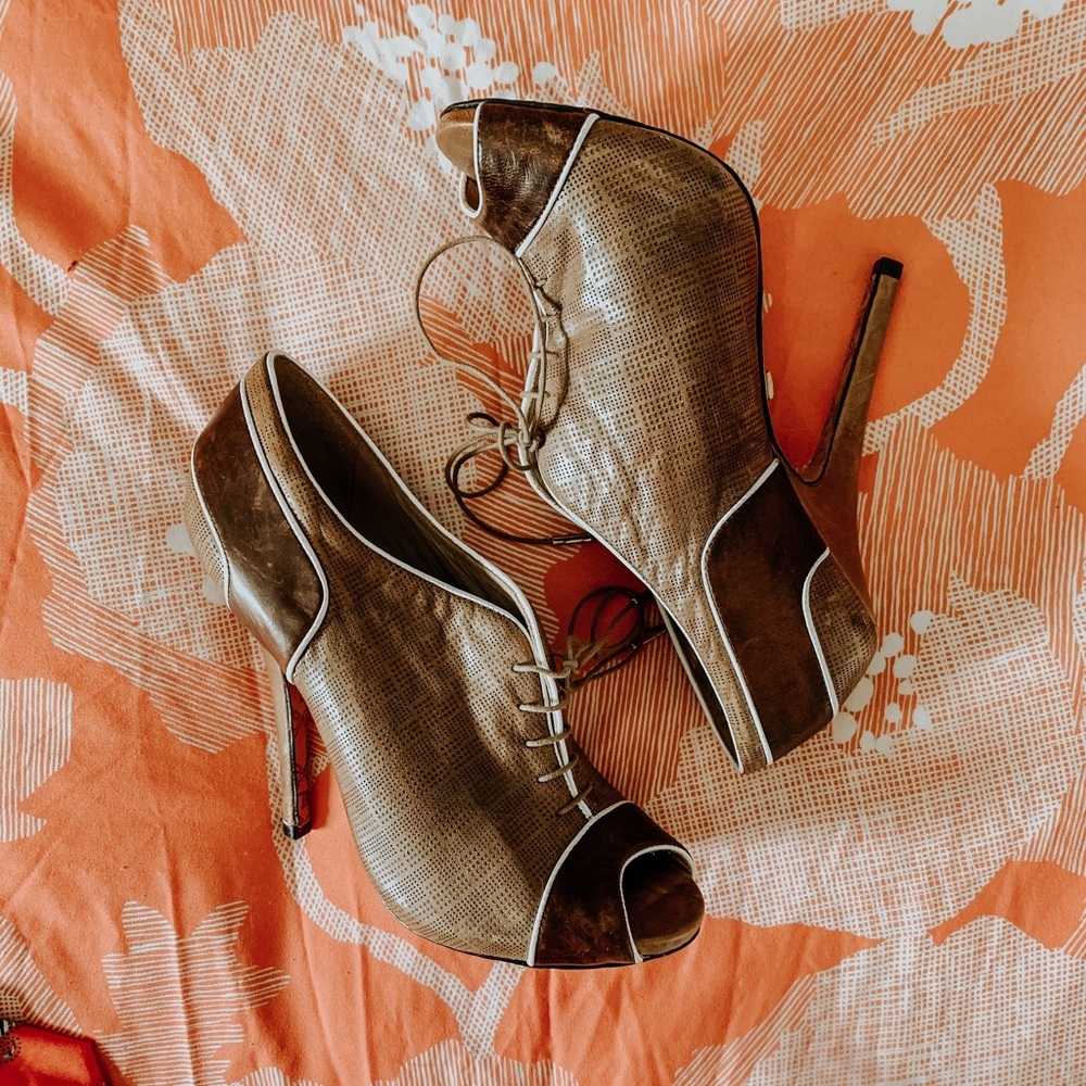 LAMB Stiletto Booties